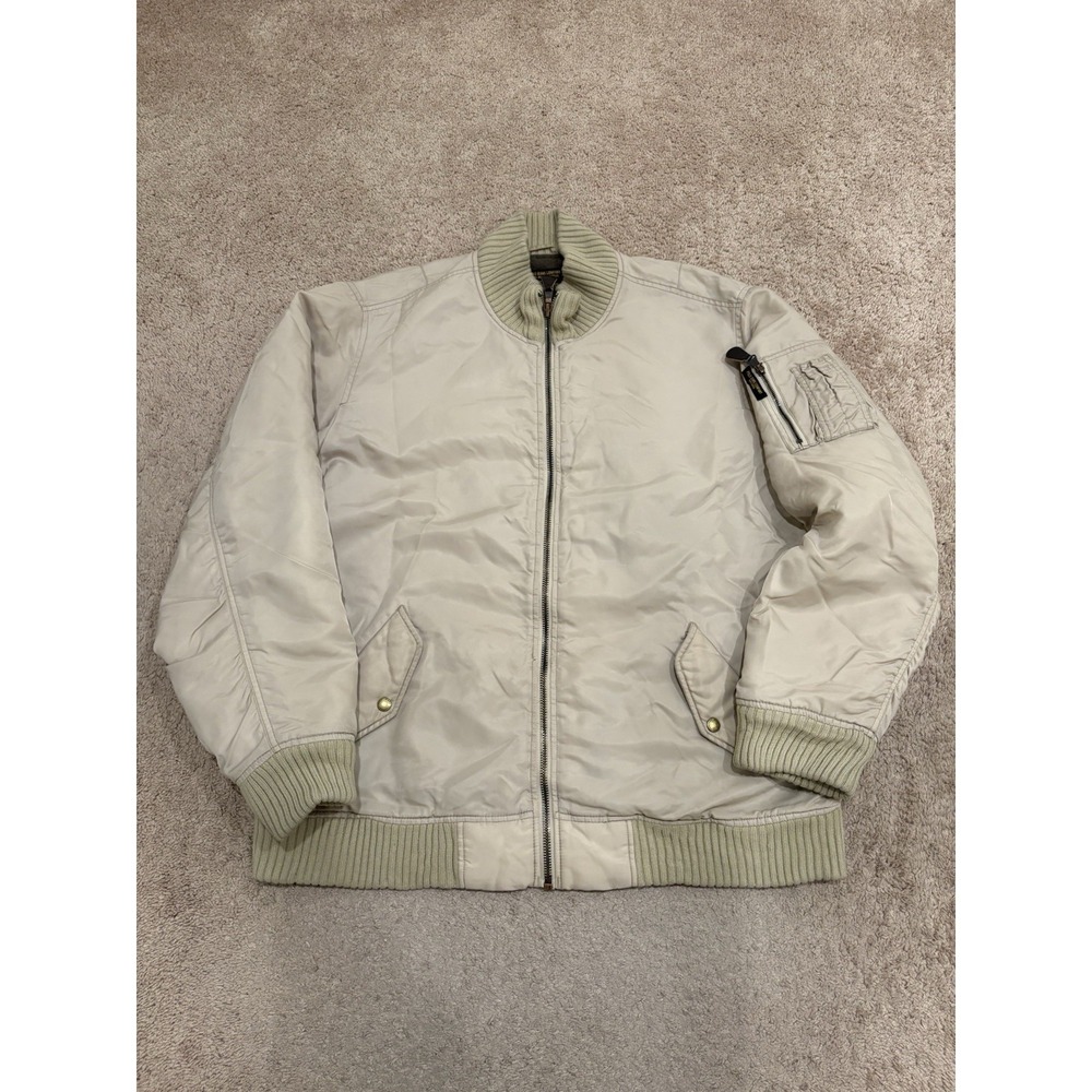 Vintage 90's Polo Jeans Co. Ralph Lauren Military Surplus Bomber Jacket Size XLT